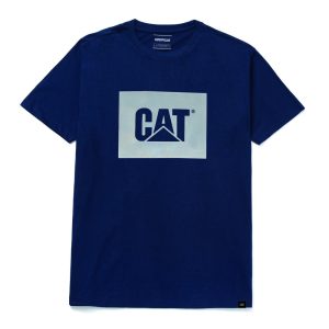 CAT REFLECTIVE CAT LOGO TEE