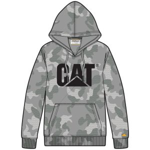 CAT FLEECE PULLOVER HOODIE